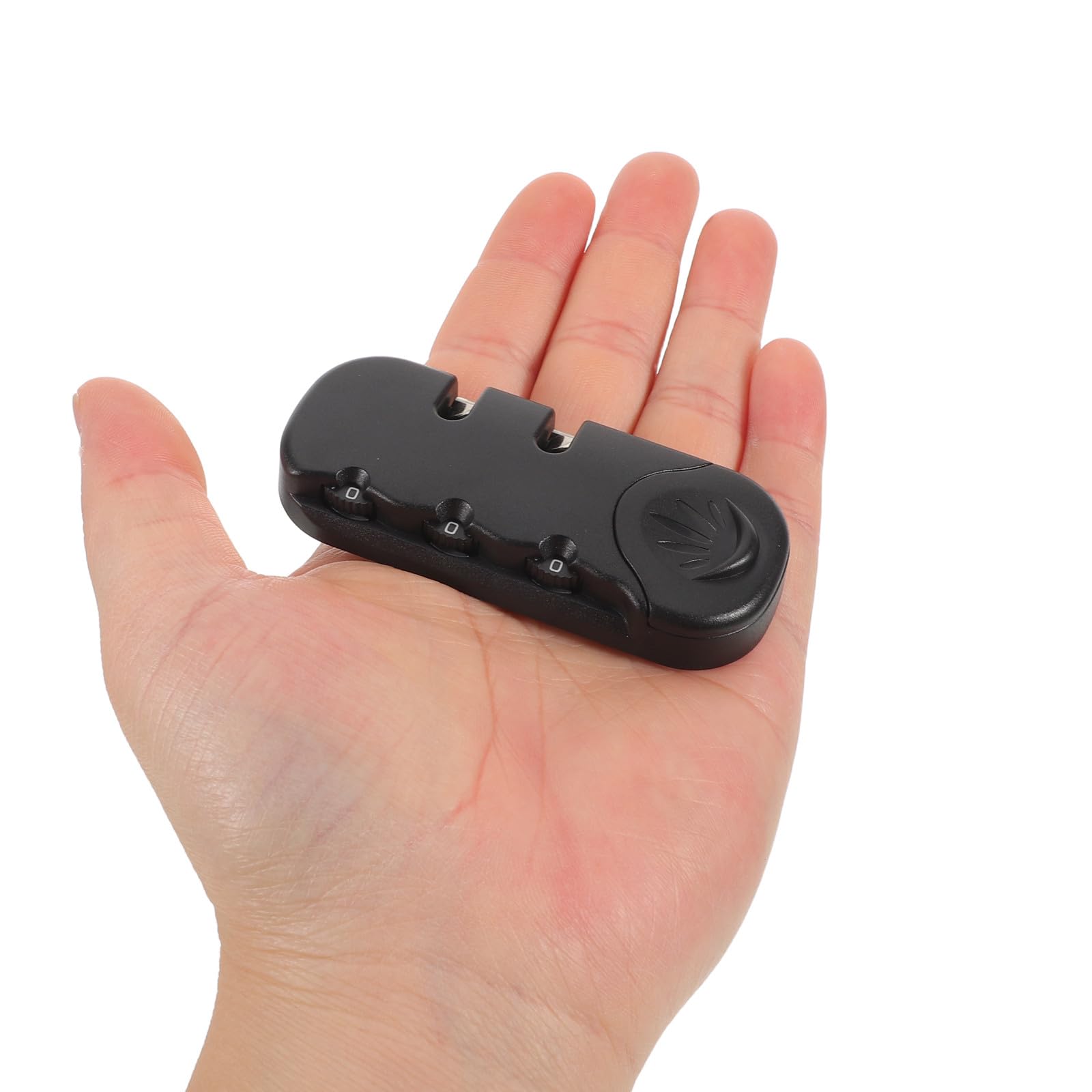 OUNONA Lucchetto per bagagli: lucchetto con combinazione di sicurezza a 3 cifre, per bagagli da viaggio, valigie, valigie, scatole, accessori da viaggio