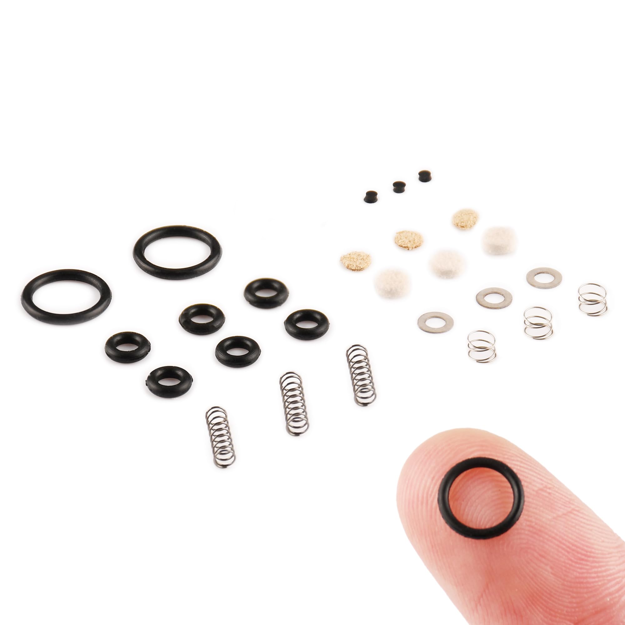 Dunhill Rollagas Lighter Repair Kit - Includes 9 O-rings, 3 Needle Springs, 3 Flame Control Valve Sponges and 3 Rubber Plugs for Needle Valve etc