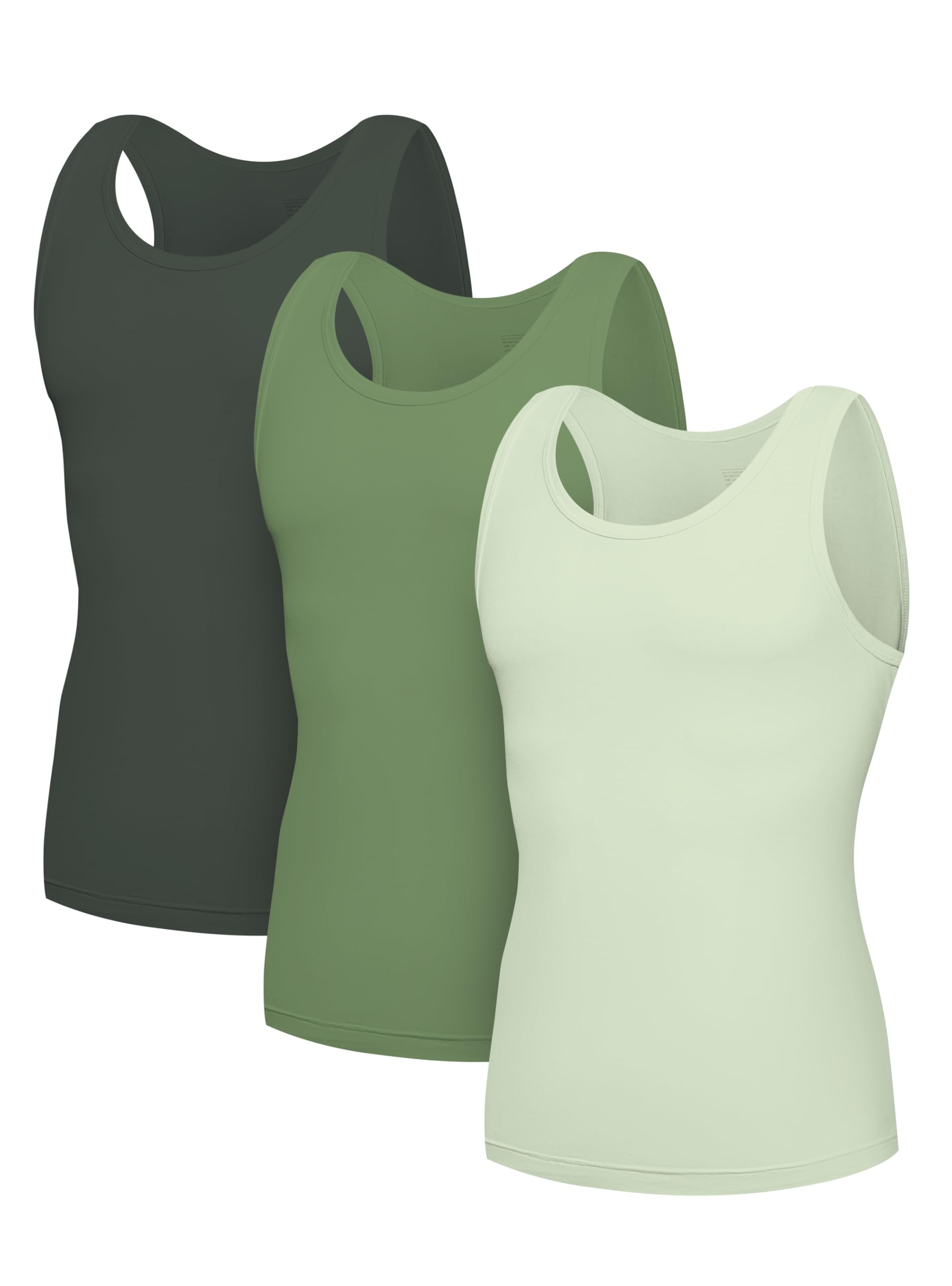 SlumberMee Men's Bamboo Tank Top Undershirt