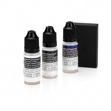 Silver Test Mixes - Easy Authenticity Test - Reliable and Fast Silver Testing