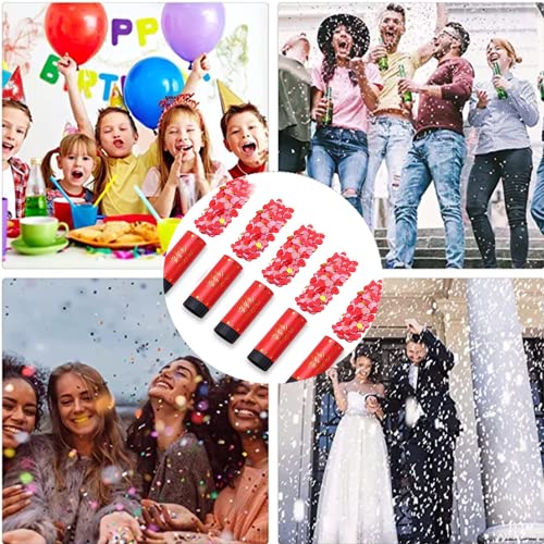 Cannone per coriandoli, confezione da 5, per feste...