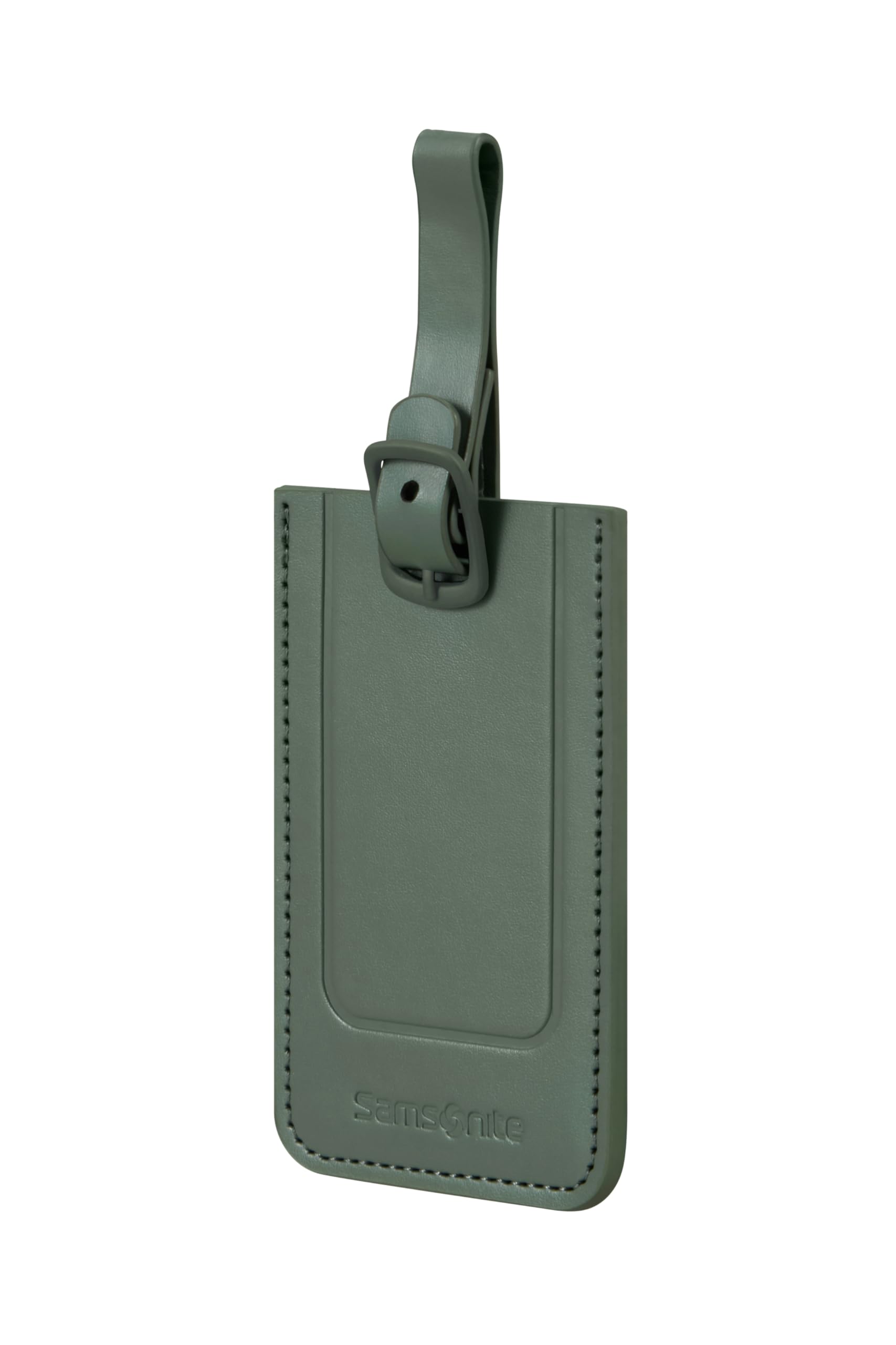 Samsonite TA Revolution - Luggage Tag Set (2 Pieces), Luggage Tags for suitcases and Bags, with Adjustable Strap, Address Card, Privacy Flap, Green