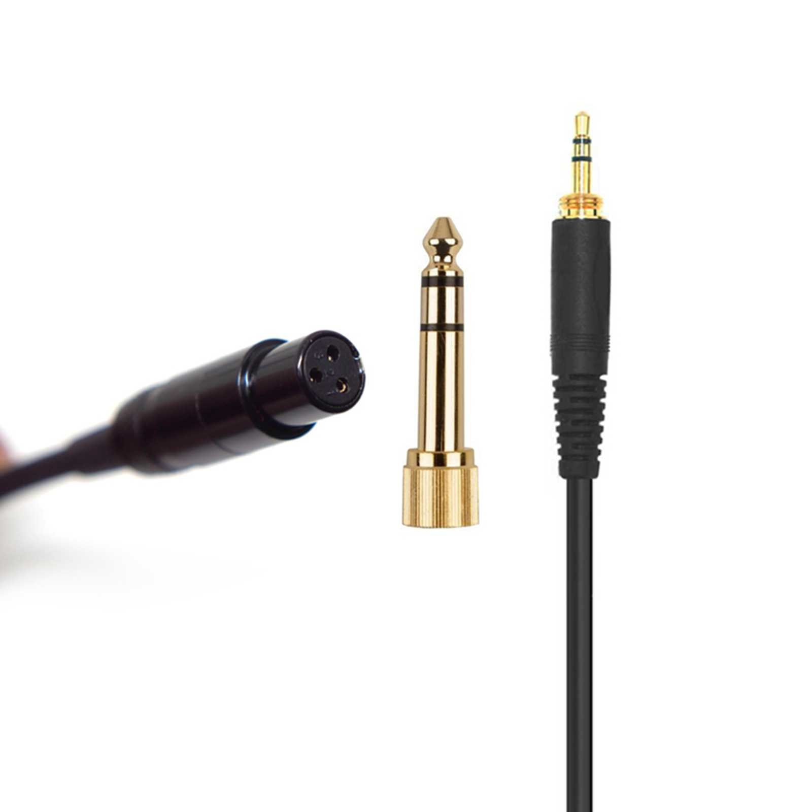 Cable alargador en espiral para auriculares AKG Q701 K702 K271 K272 K240 MKII K242 K267 K141 K171