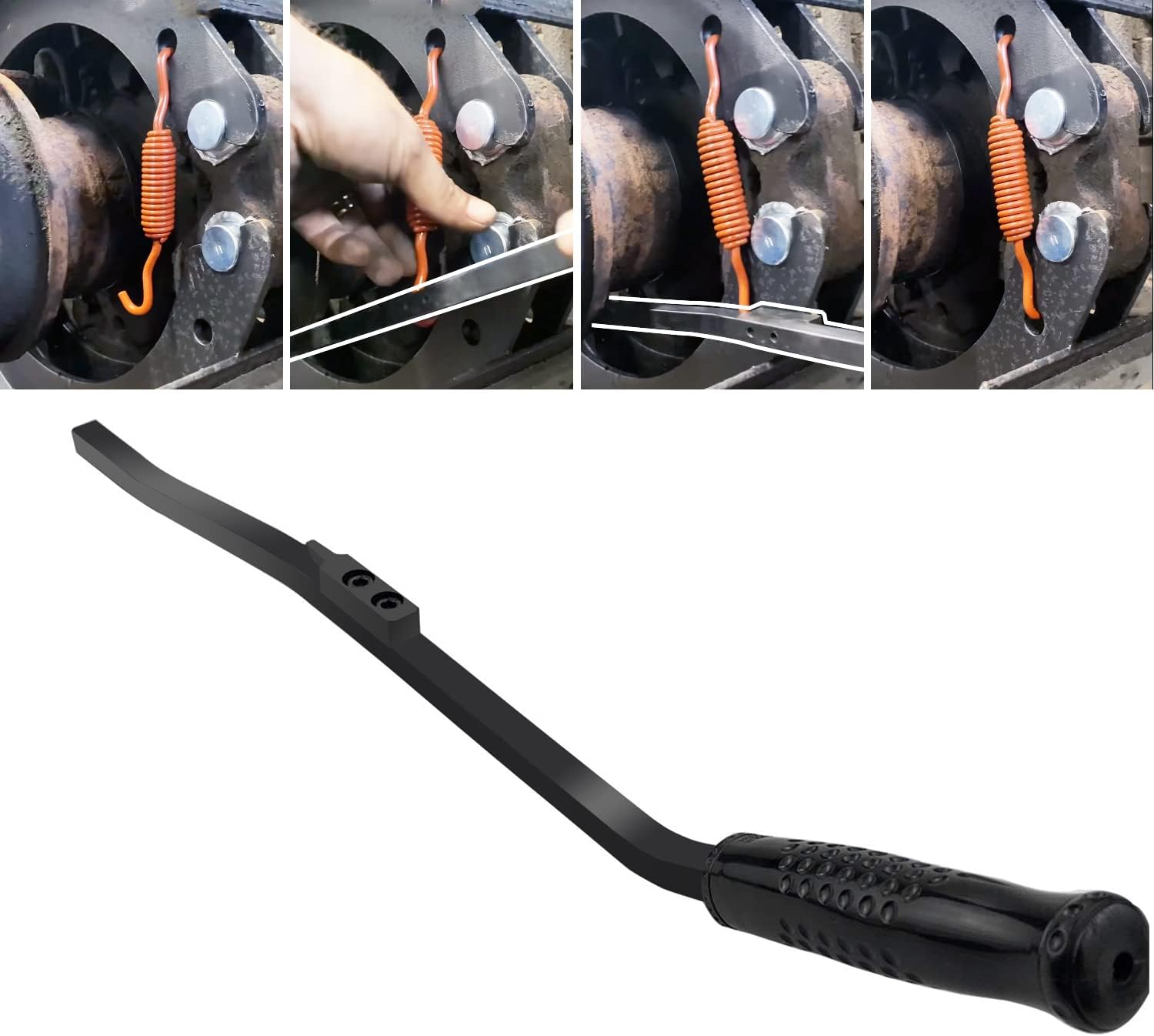 Mekar S-Cam Air Brake Spring Tool for Heavy Duty Steel Tractors & Trailers