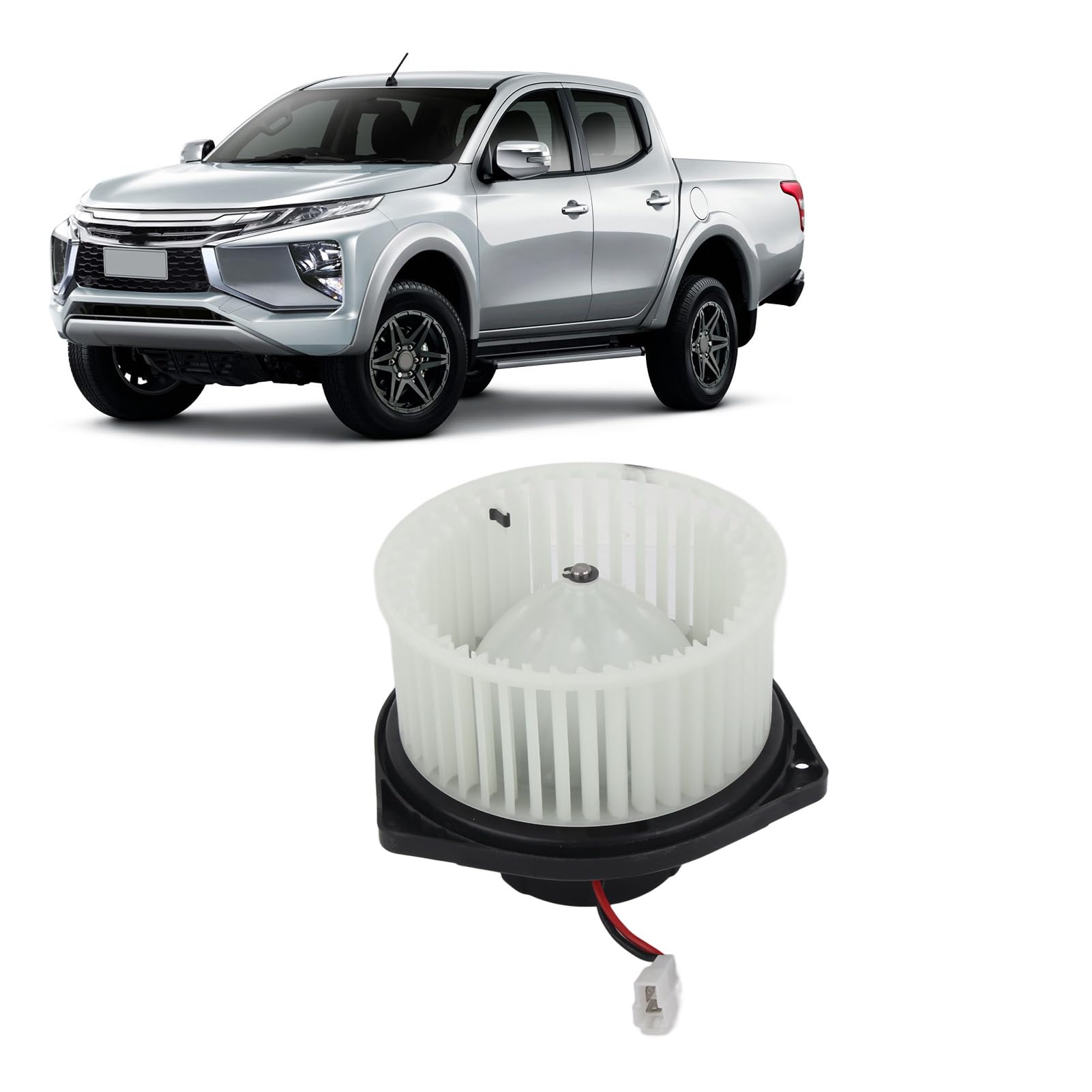 Silnik Dmuchawy Nagrzewnicy 12 V AC Wydajny Niezawodny Mocny strumień Wiatru dla Triton L200 Pajero Sprot Montero 2005 i Nowszych Materiał ABS