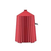 Alessi Plissé MDL07 R – Spremiagrumi Elettrico di Design, in Resina Termoplastica, Spina Europea, 80 W, Rosso