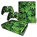 Microsoft XBOX ONE X Skin Design Foils Aufkleber Schutzfolie Set - Cannabis 5 Motiv