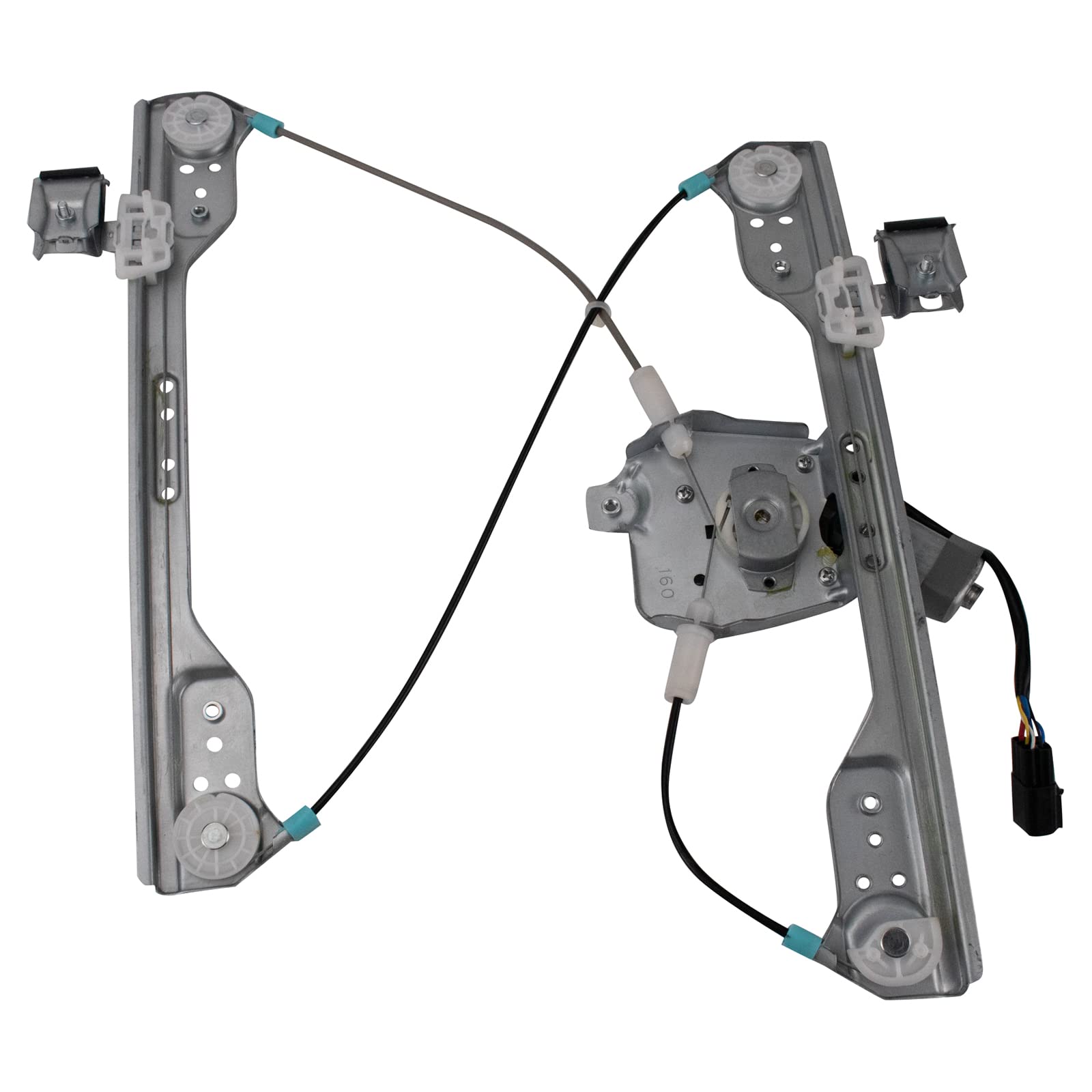 TRQ Front Right Power Window Regulator &amp; Motor Assembly Passenger Side
