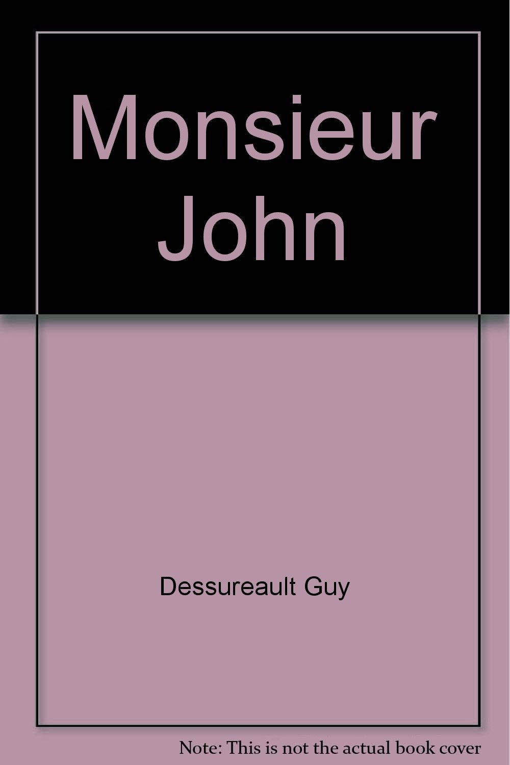 Buy Monsieur john — BookShops.in