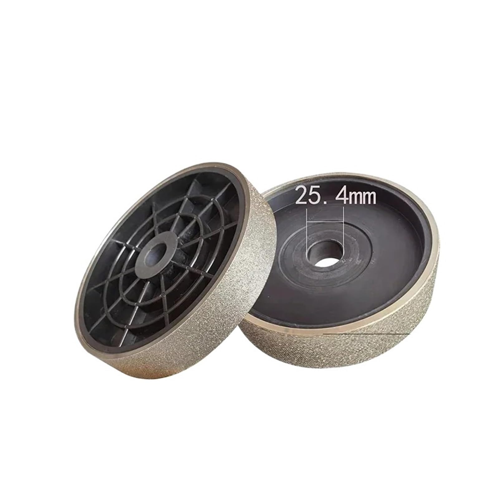 1 Uds muelas abrasivas 200x38x25,4mm joyería | Máquina Pulidora Rueda Paralela Lapidaria(500)