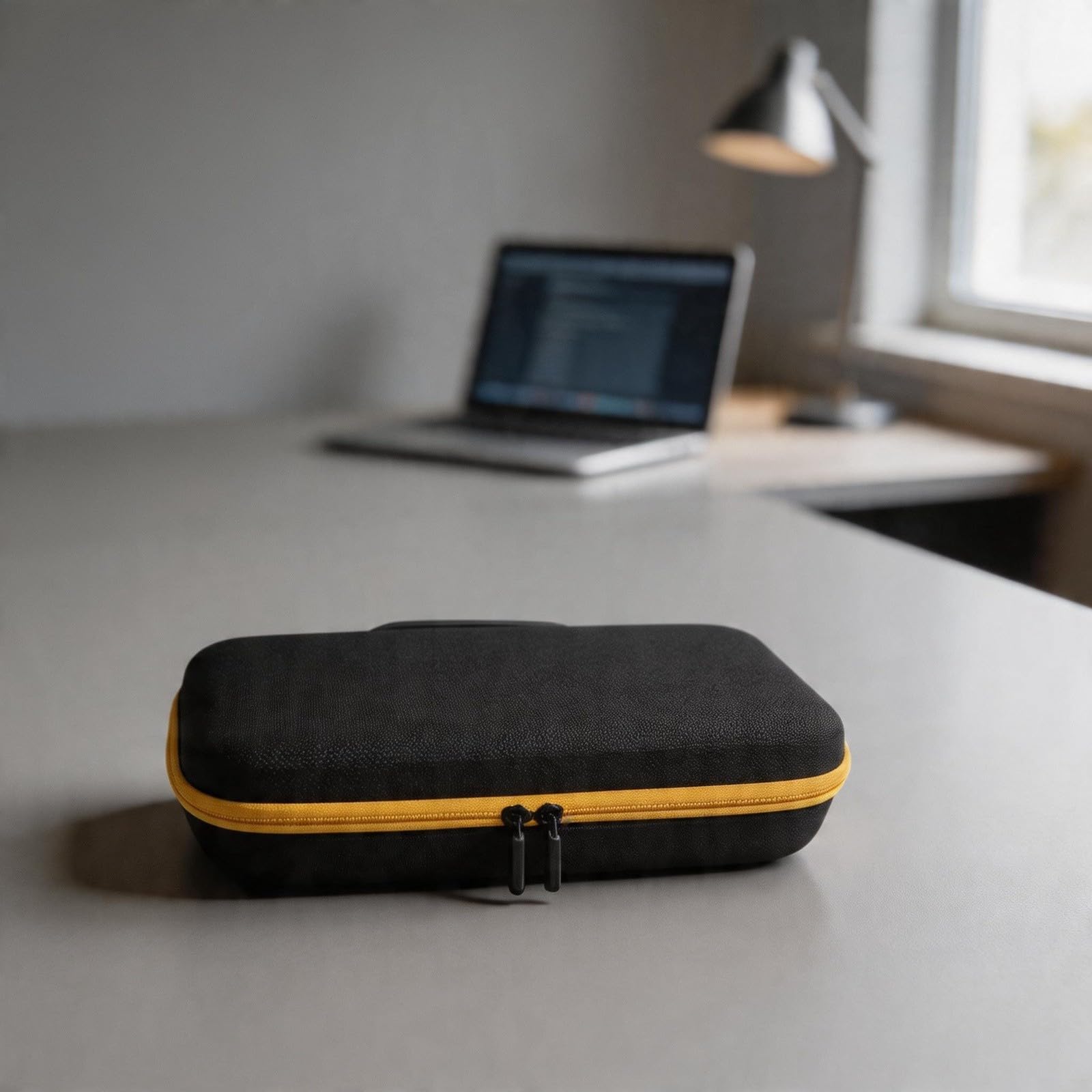 Etui podróżne do gramofonu AT-SB727 z napędem pasowym - wytrzymała twarda obudowa EVA z wygodnym uchwytem i miejscem na kable 33 x 15 x 10 cm