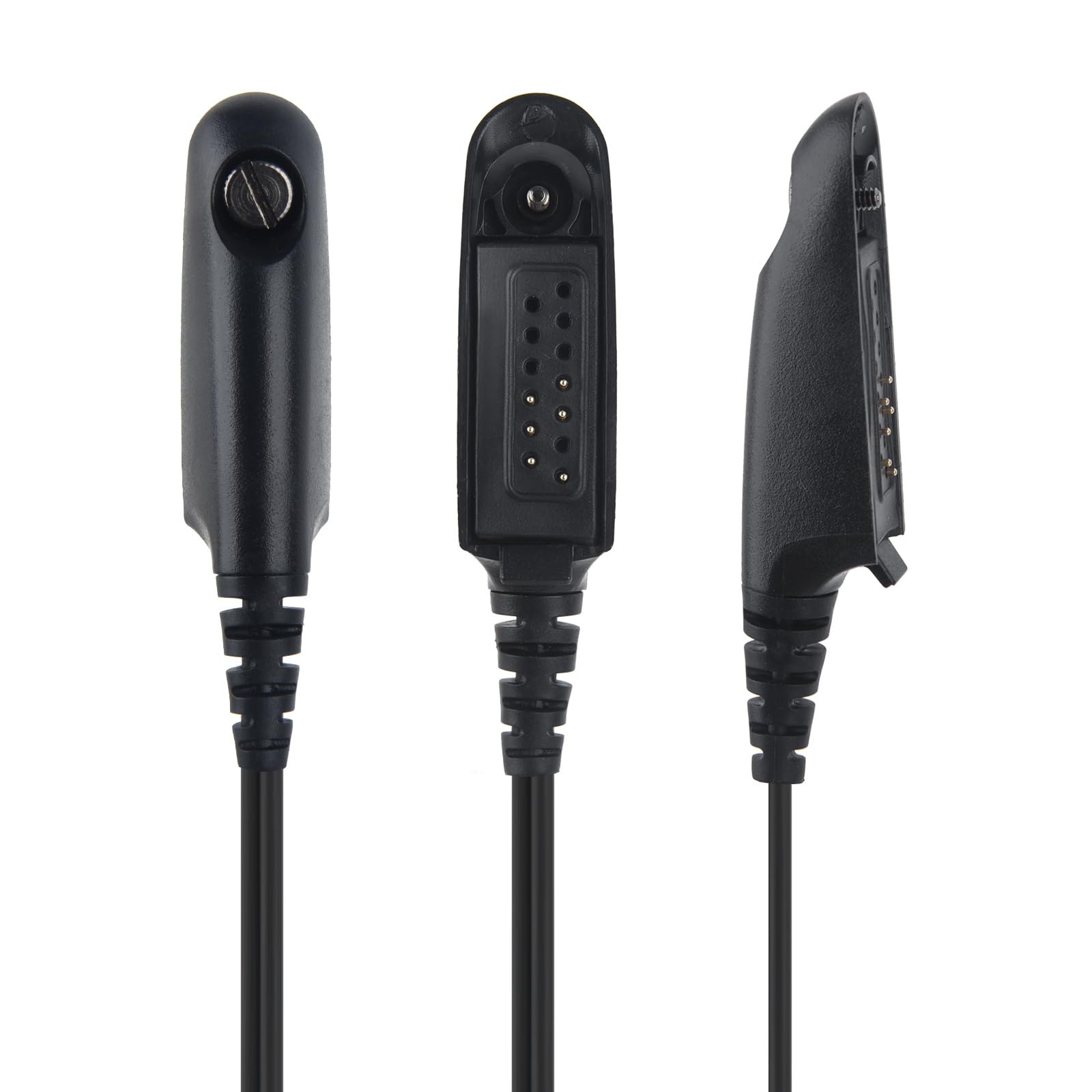 Көптөгөн views of the Motorola multi-pin connector for the earpiece.