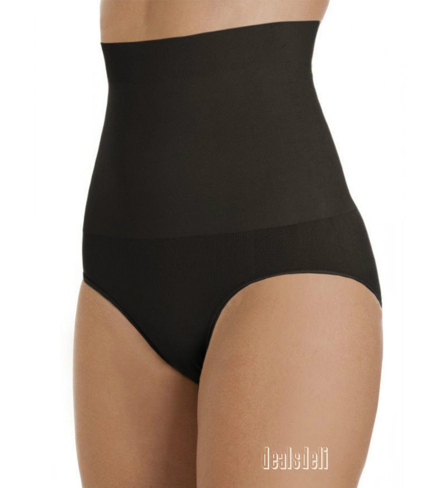 Womens Shapewear Seamfree High Waist Slimming Control Briefs Tummy Tuck Bum Lift from Undercover (2Xlarge, Black)