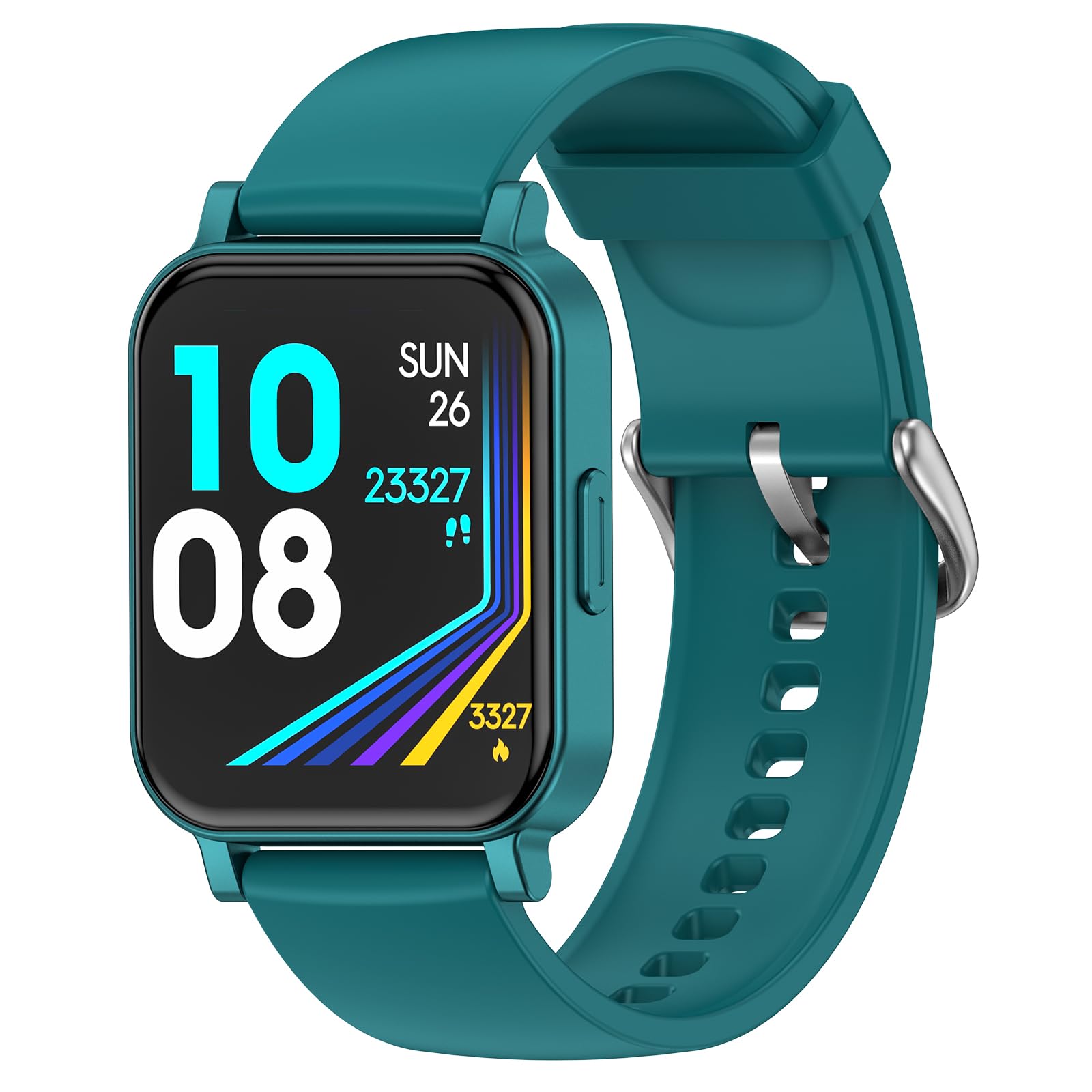 Fitness Tracker, Fitness Watch with Blood Oxygen, Blood Pressure & Heart Rate Monitor, Steps Calories Counter, Sleep Monitor, Pedometer 50 Meters Waterproof, Smart Watch for Android iPhones