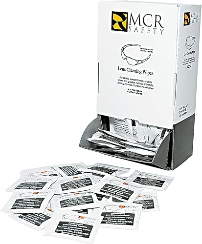 Miniatura 2 de MCR Crews LCT Toallas de limpieza de lentes prehumedecidas (caja de 100)