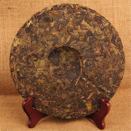 China 357g Primavera Puer Cake Pu Erh Crudo Pu-erh Té verde Hecho a mano Hoja fermentada - Imagen 5