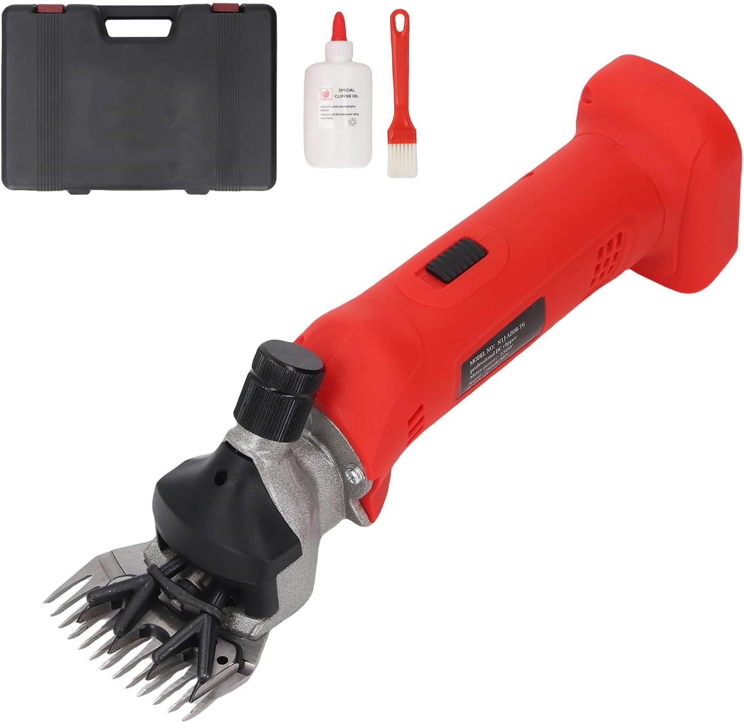 Sheep Shears Electric Farm Livestock Haircut, Animal Clippers for Horses Alpacas Goats for BL1830B BL1840B BL1850B 21V Battery Adjustable Speed Cordless Shearing Clippers