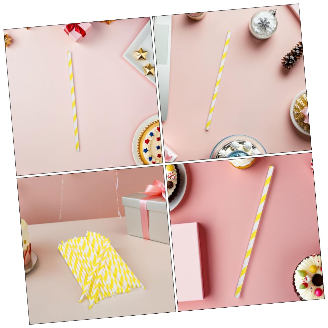 150 Piezas Unidades Palitos para Algodón de Azúcar Barras Decorativas Rayas para Máquinas Automáticas de Algodón Dulce Conos para Fiestas y Repostería Comercial