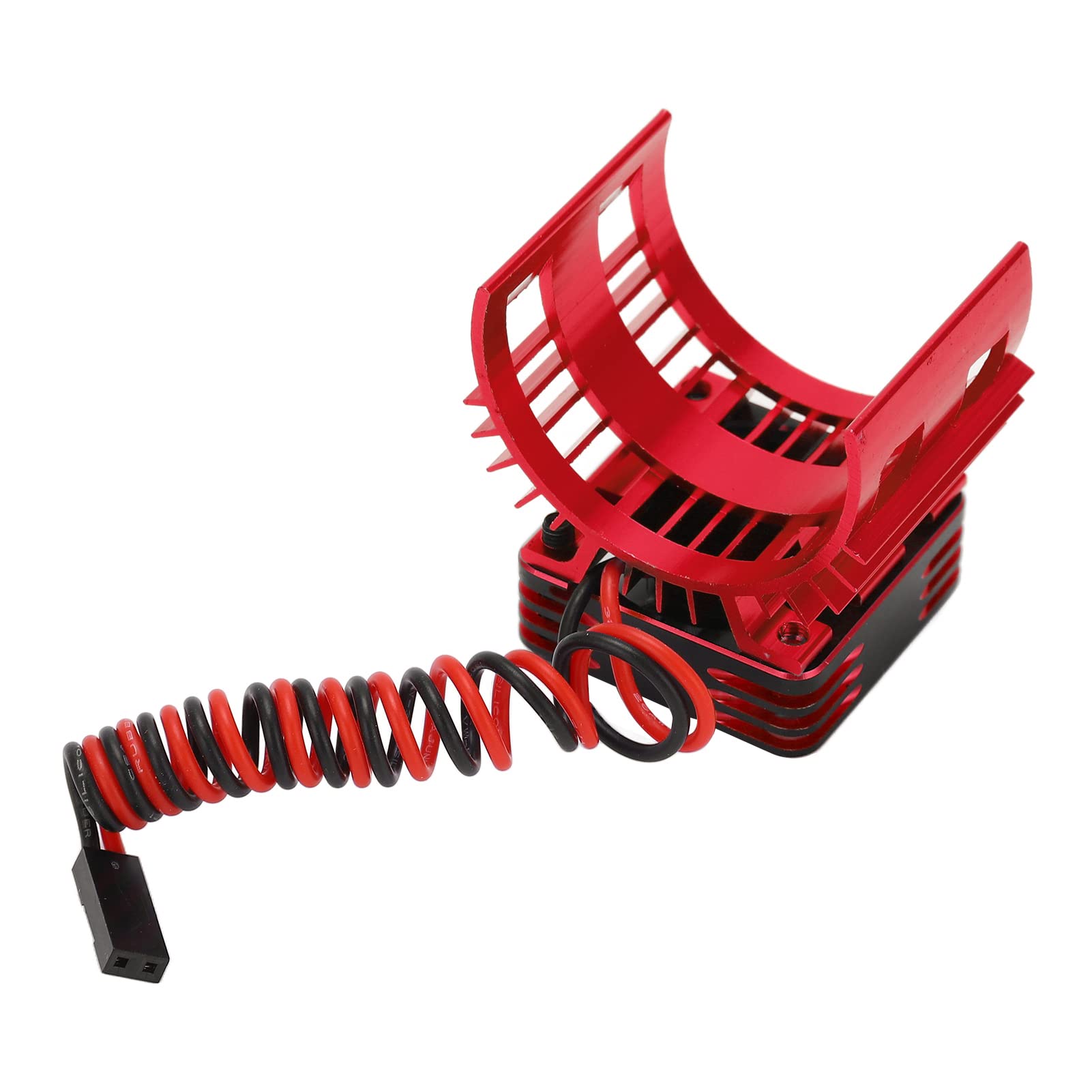 Ventilateur de refroidissement du moteur en métal 36 mm, haute conductivité thermique et bonne durabilité, adapté au moteur 540 550 560, température de contrôle efficace, pièces de mise à niveau du