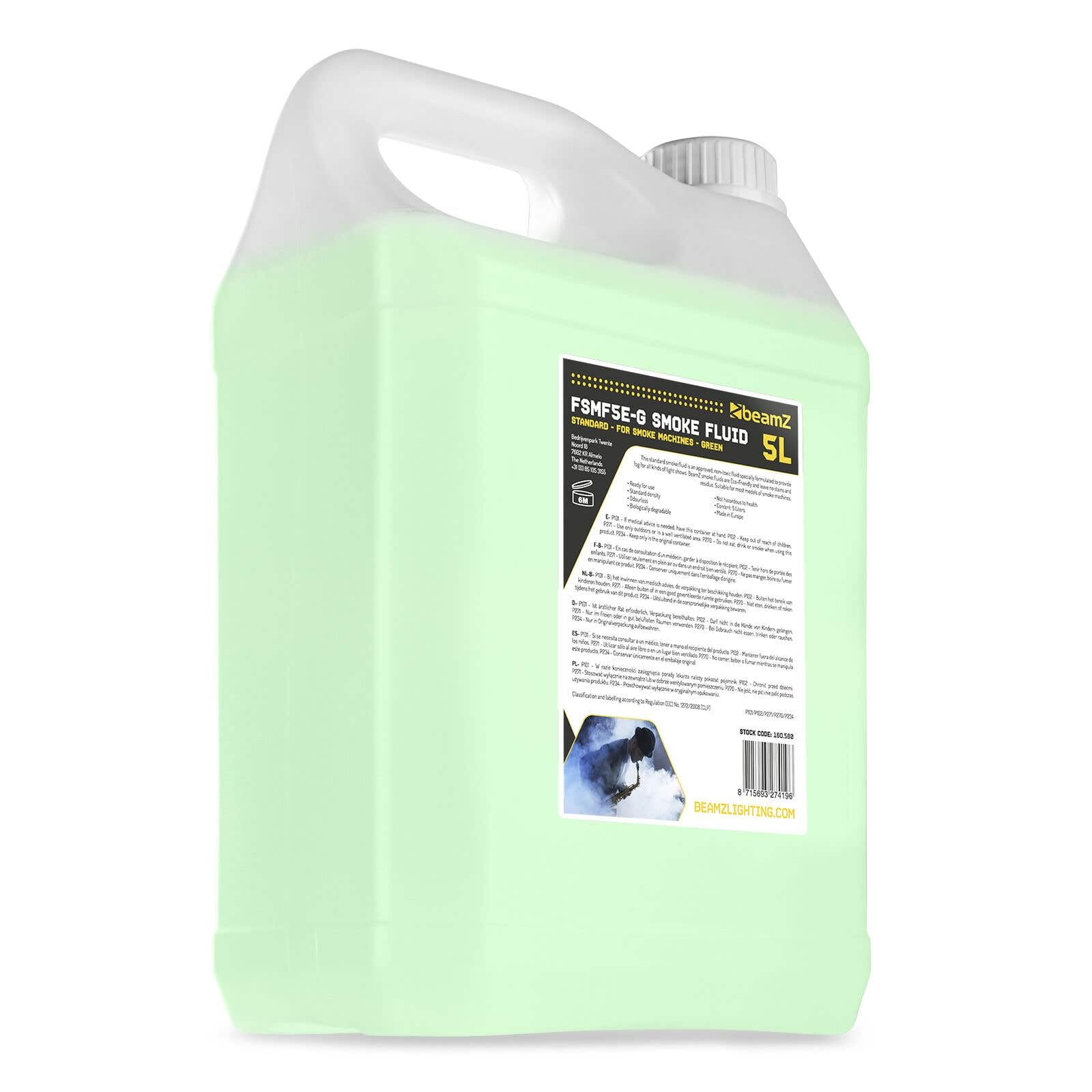 Fuzzix F509LW Nebelmaschine Mini mit LED Lichteffekt und 5 Liter Nebelfluid, 500 Watt mit Fernbedienung, Rauchmaschine Party, Smoke Machine mit 9 LEDs RGB, Hochzeiten, Nebelmaschine Halloween Party