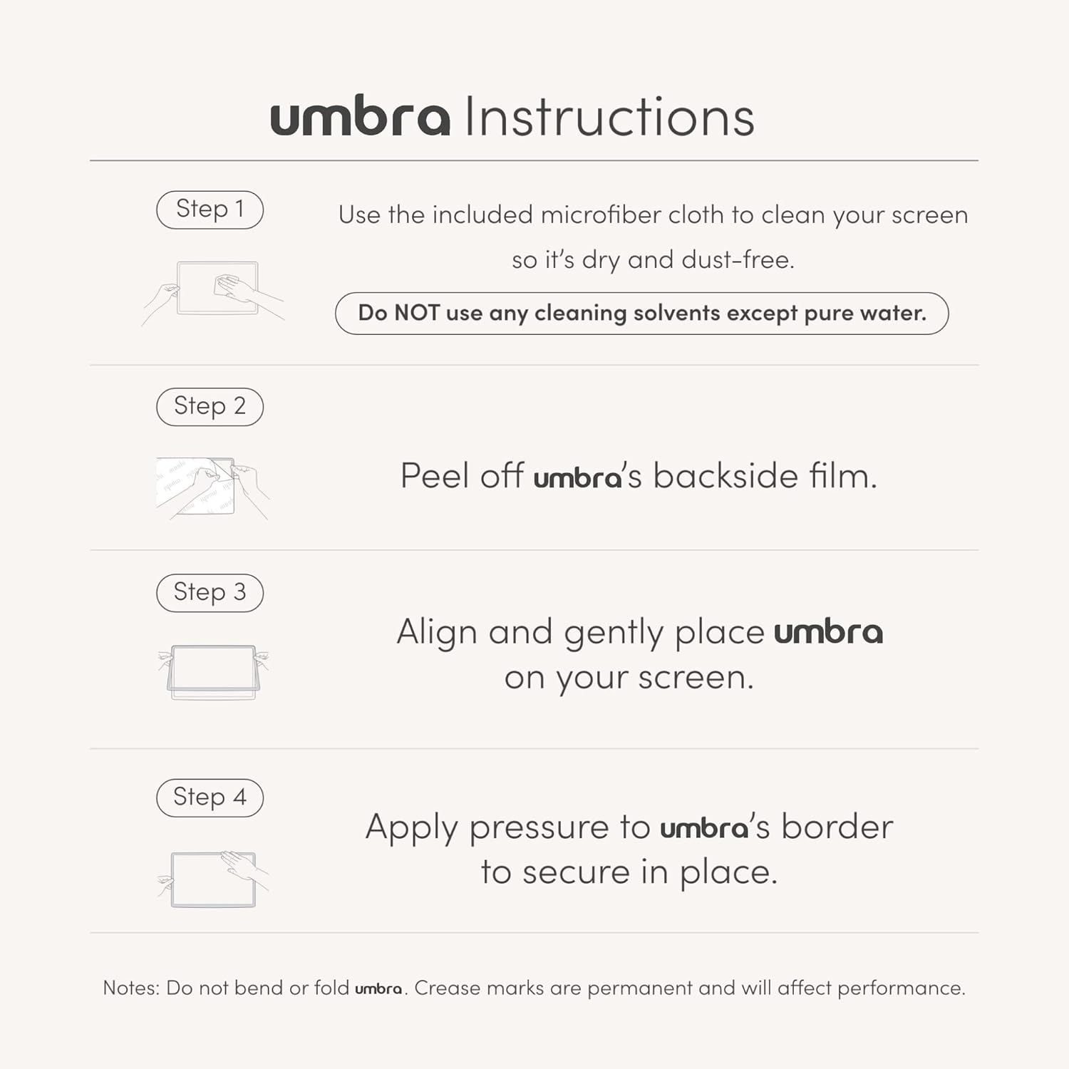 Moshi Umbra Privacy Screen Protector for MacBook Pro 16-inch (2022 2021 M1, A2485), Anti-Spy, Scratch Protection, Fingerprint Resistant, Blue Light Filter, Easy-Installation, Washable & Reusable