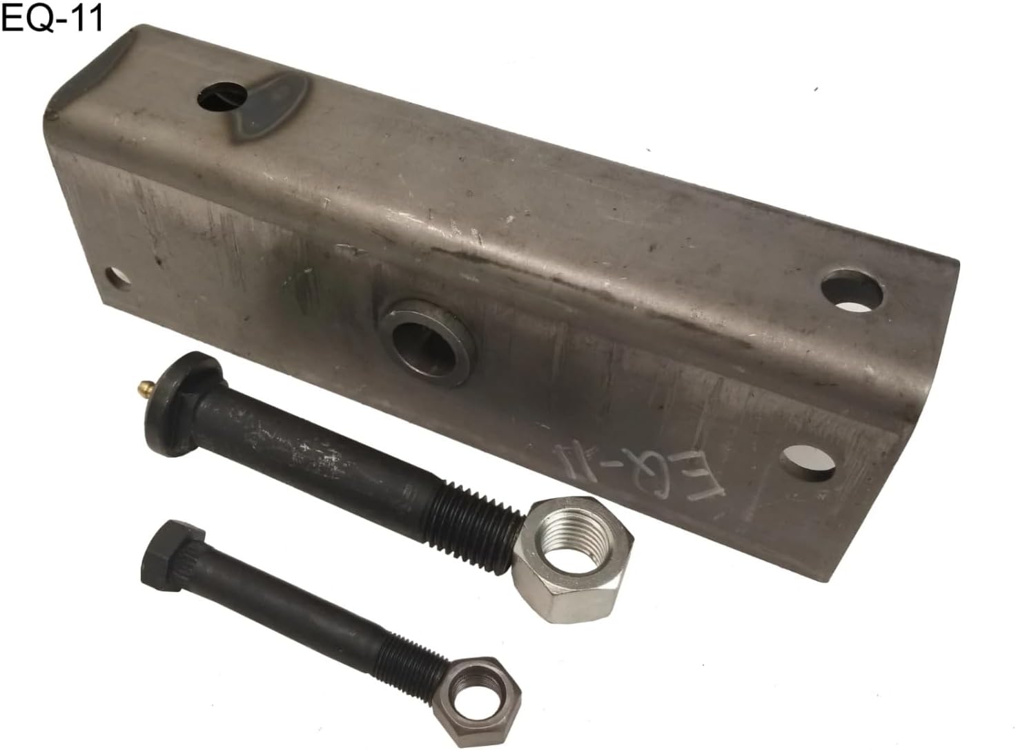 Heavy Duty EQ-11-LN-KIT (EQ-11) Trailer Slipper Spring Equalizer Kit - | compatible with Lippert | Replaces 007-001-01 91635B | 11" Length, 1/4" Hot-Rolled Steel Complete Hardware