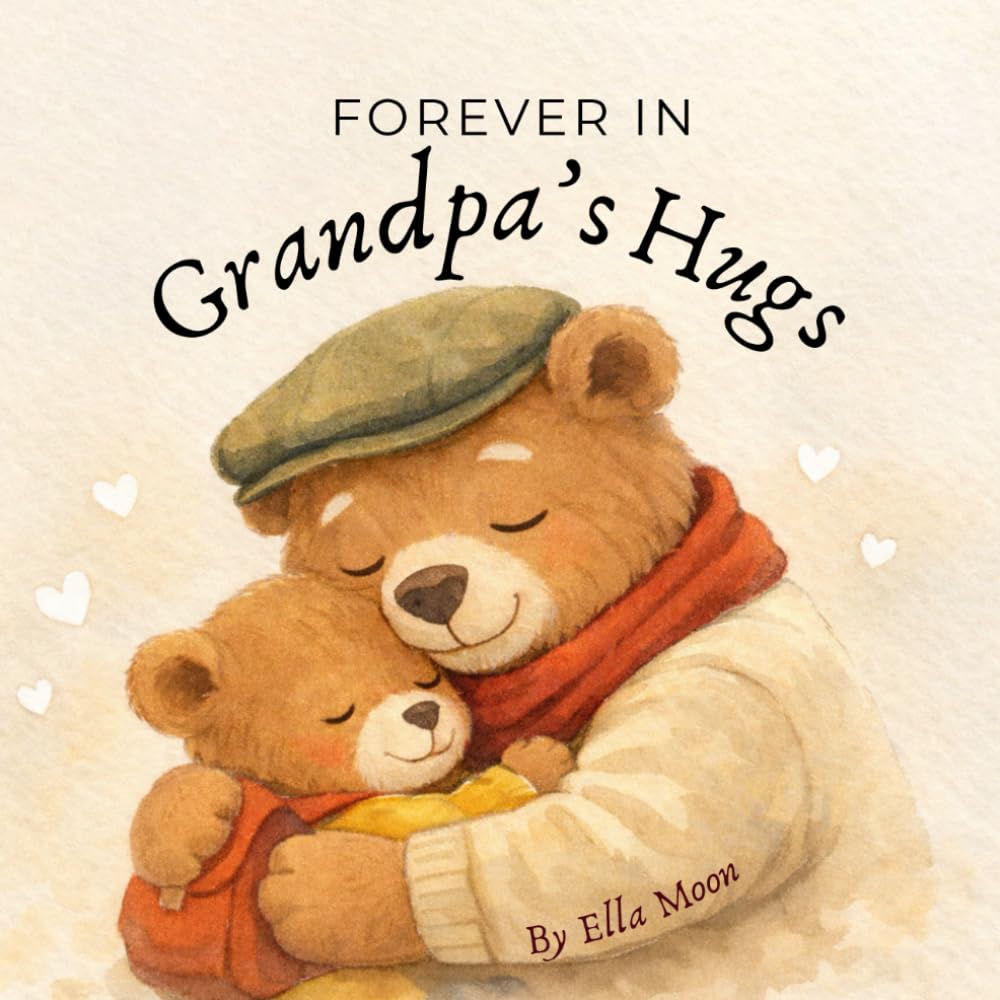 Forever in Grandpa's Hugs: A Keepsake Bedtime Story for Children and Grandchildren About Love, Hugs, and Cherished Moments