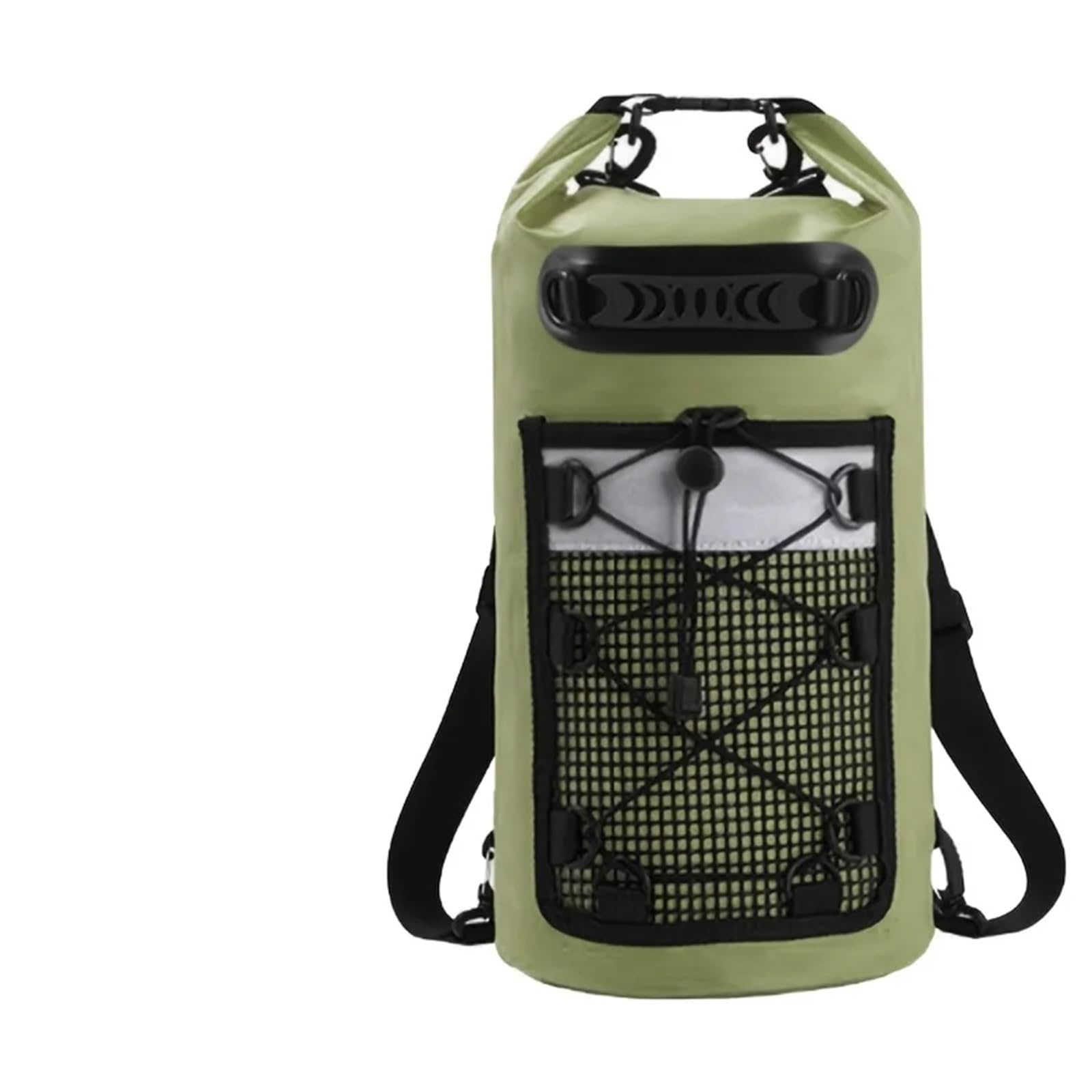 Bolsa Estanca Impermeable Mochila Impermeable de PVC for natación, for Hombre y Mujer, de 10 y 20 litros, Ideal for Kayak, Trekking, Rafting, Surf y navegación.(30L Green)