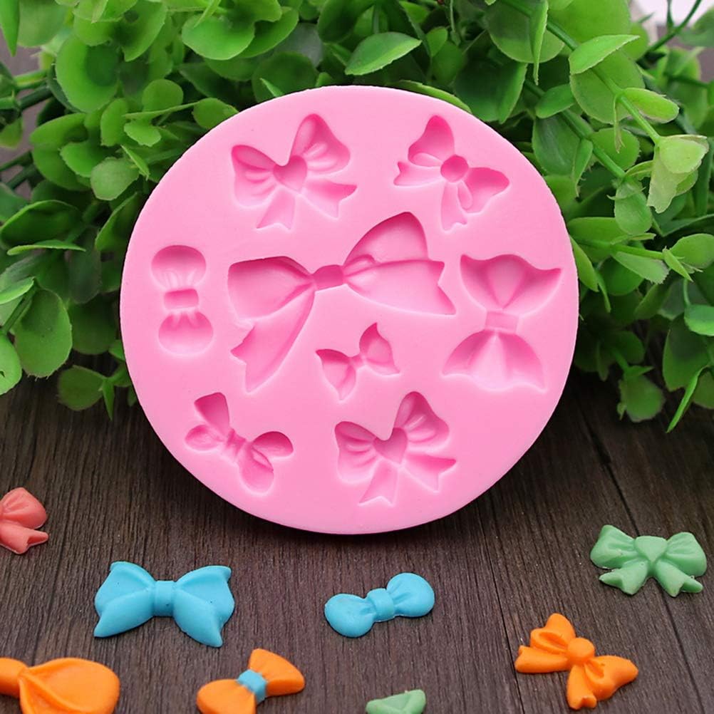 3 Pack Bows Silicone Mould, Bow Fondant Mould Chocolate Molds