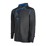 SCUBAPRO Men's Cruise Coat with Fleece Lining, Windproof and Water Resistant Jacket for Watersports, X-Large, Blue
