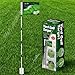 QinCiao Durable Golf Green Flagstick Standard 180CM Hole Cup Reliable Tournament Grade Equipment Type B One Size