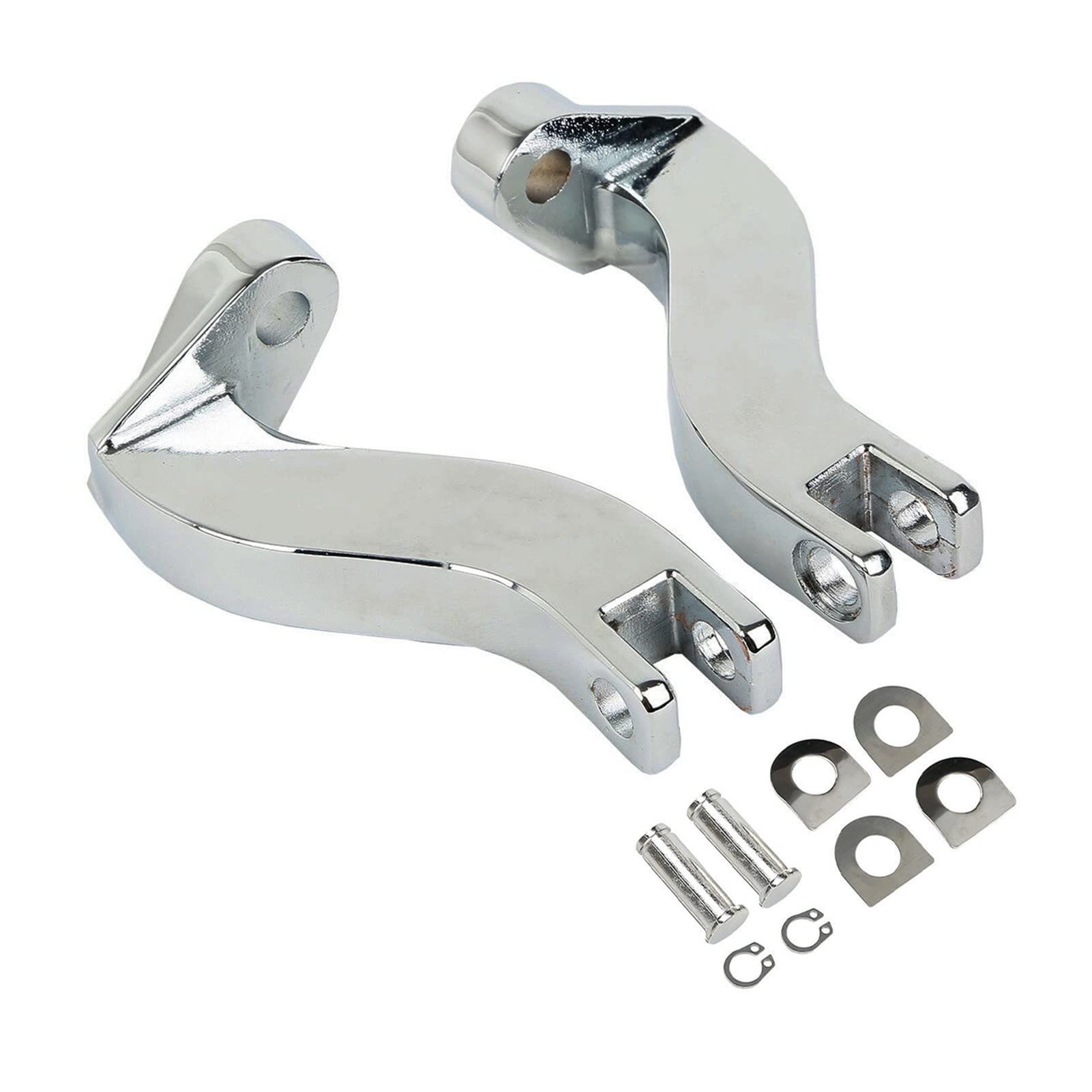 Moto foot peg support ivoire pour Harley Touring Electra Glide et Street Glide 1993-2021
