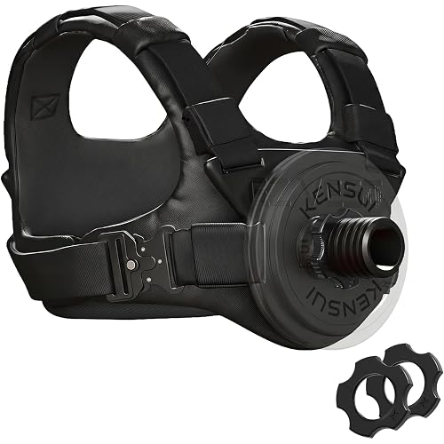Kensui EZ-VEST Adjustable Weighted Vest, Plate Loaded for Calisthenics