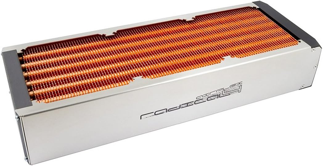 Aqua Computer 33714 Airplex Radical 4/360, Copper Fins