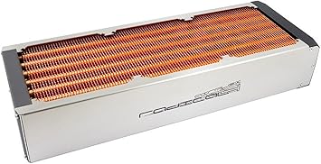 Aqua Computer 33714 Airplex Radical 4/360, Copper Fins