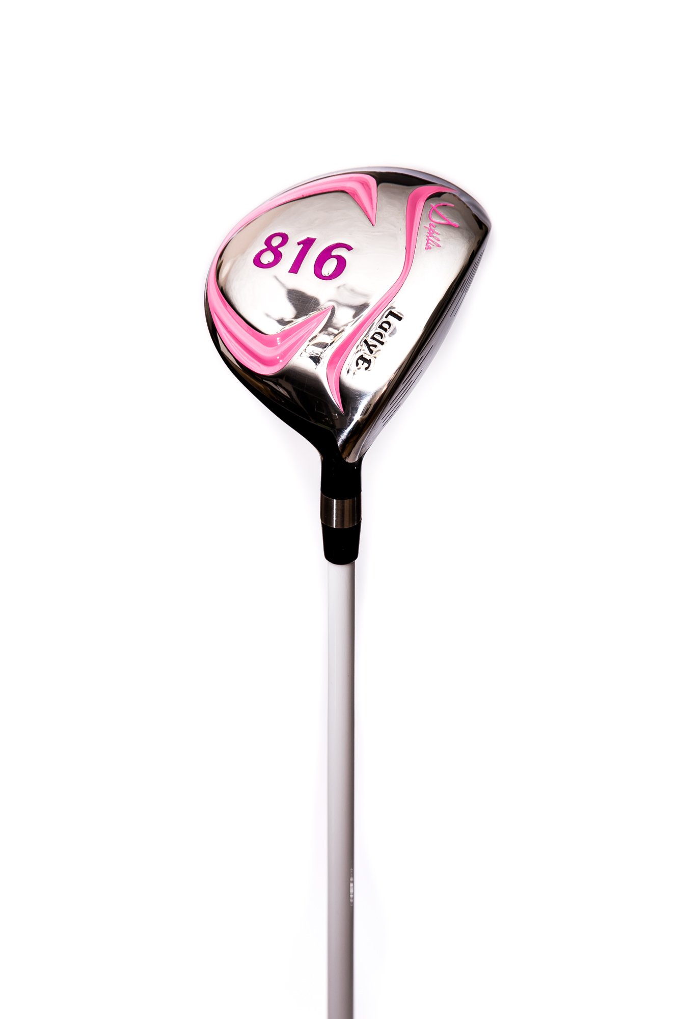 Lady E Girls Pink Right Hand 6 szt. zestaw kijów golfowych i torba golfowa w wieku 3-6 lat