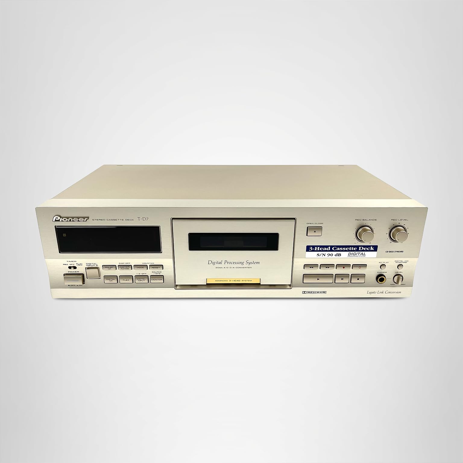 Amazon.co.jp: パイオニア 3ヘッドシングルカセットデッキ T-D7 : 家電