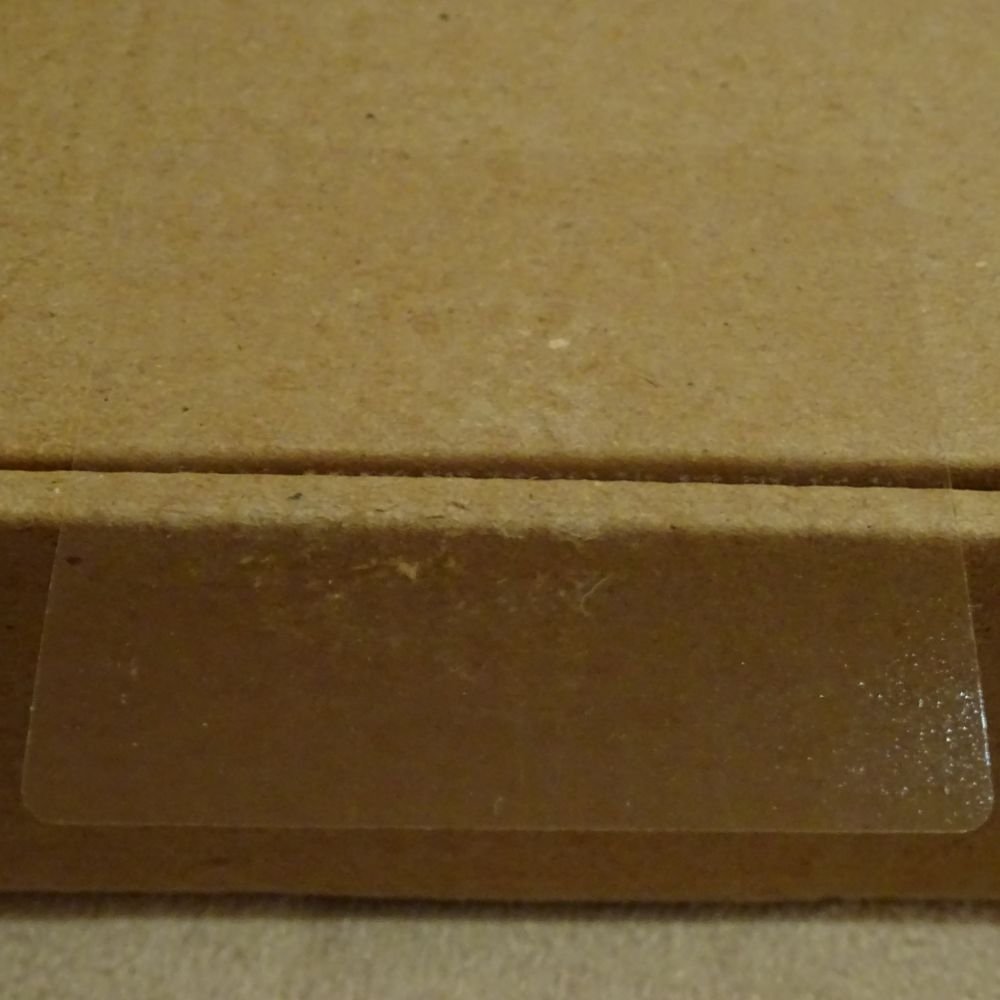 Chiusura etichette su rotolo – trasparente – 50 x 50 mm – 4000 pezzi