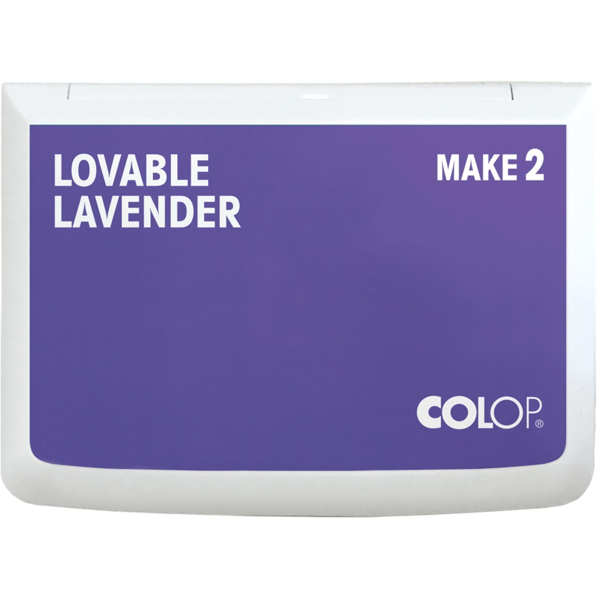 COLOP Make 2 Ink Pads | Purple/Purple | 110 x 70 mm