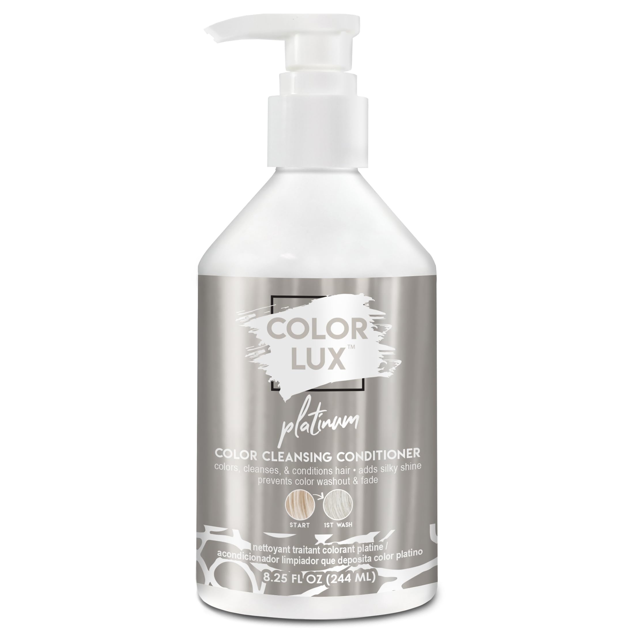 Color Lux Color Cleansing Conditioner, 3-in-1, Platinum, 8.25 fl oz