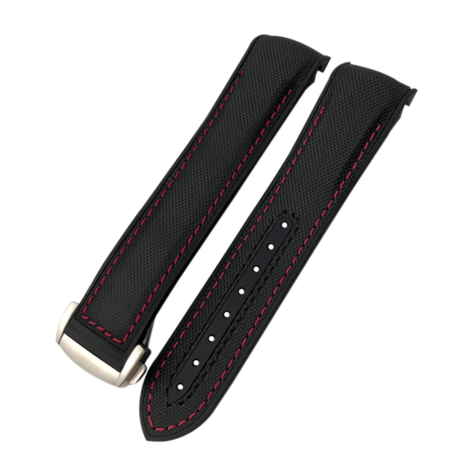 Bracelet montre nylon et silicone 20mm | Haute résistance thermique