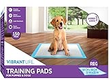 Viibrant Life Dog Pee Pads and Puppy Training Pads, Large 50 Count - (56*56cm)