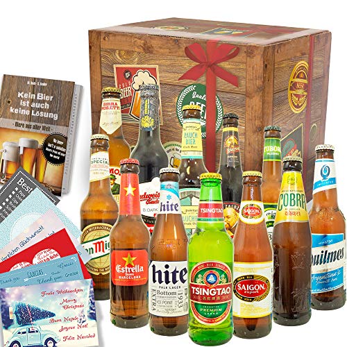Biere der Welt 12 Flaschen - Geschenke für Männer - 7