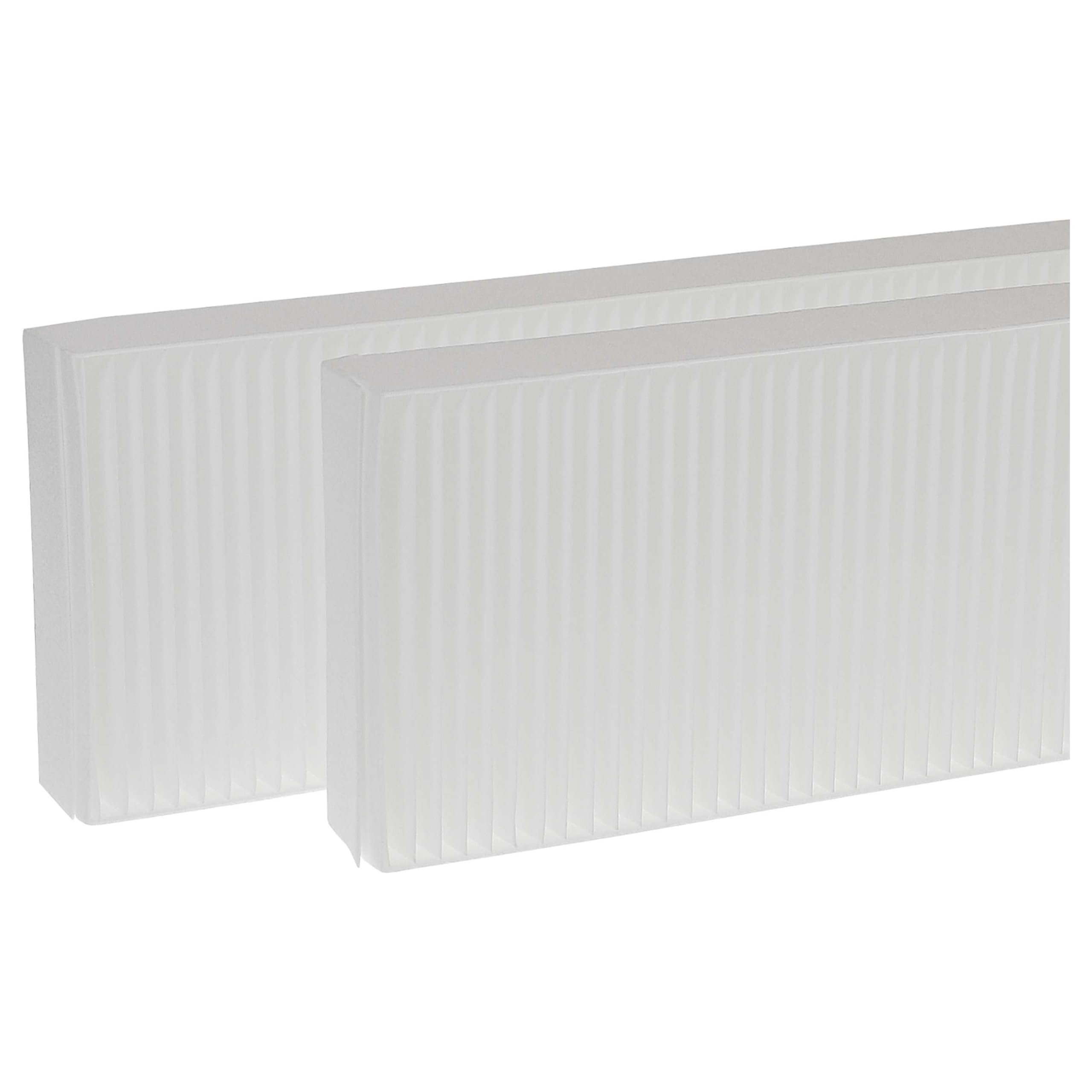vhbw Filterset Ersatz für Zehnder 527003440