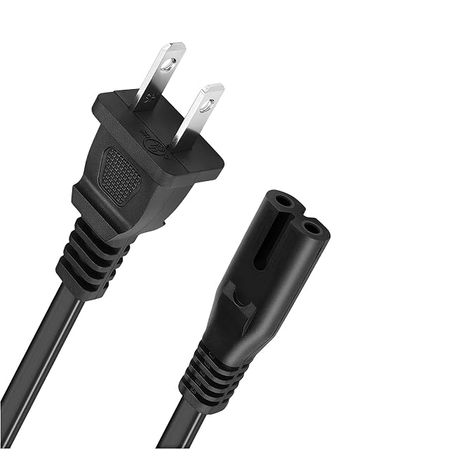 TPLTECH AC Power Cord for Sony PS5 PS4 PS3 Slim Xbox Series S Series X Xbox One S
