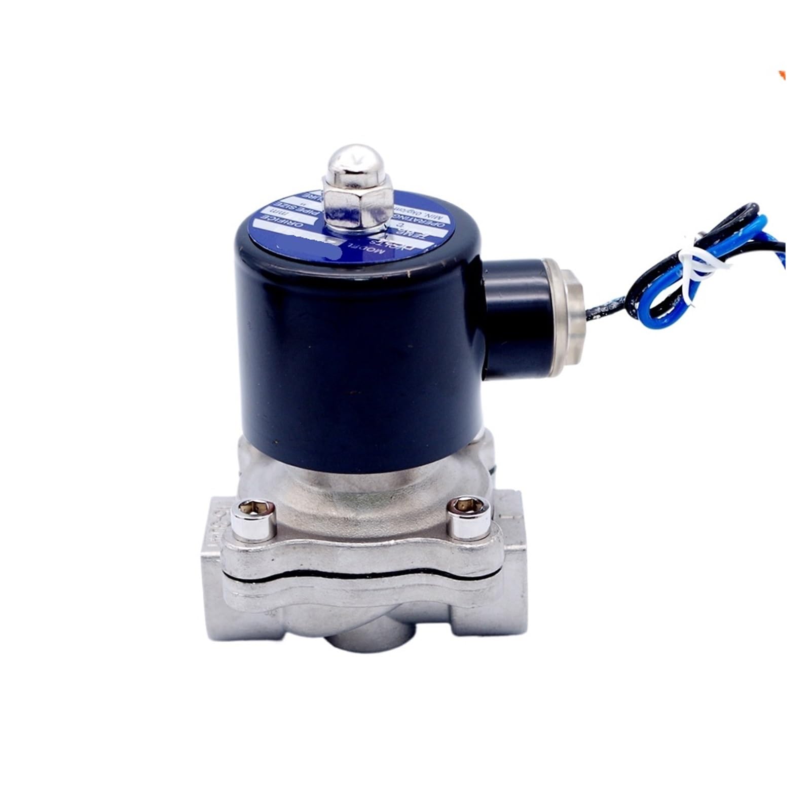 Électrovanne 120V AC inox 1" contre corrosion et fuite réseau