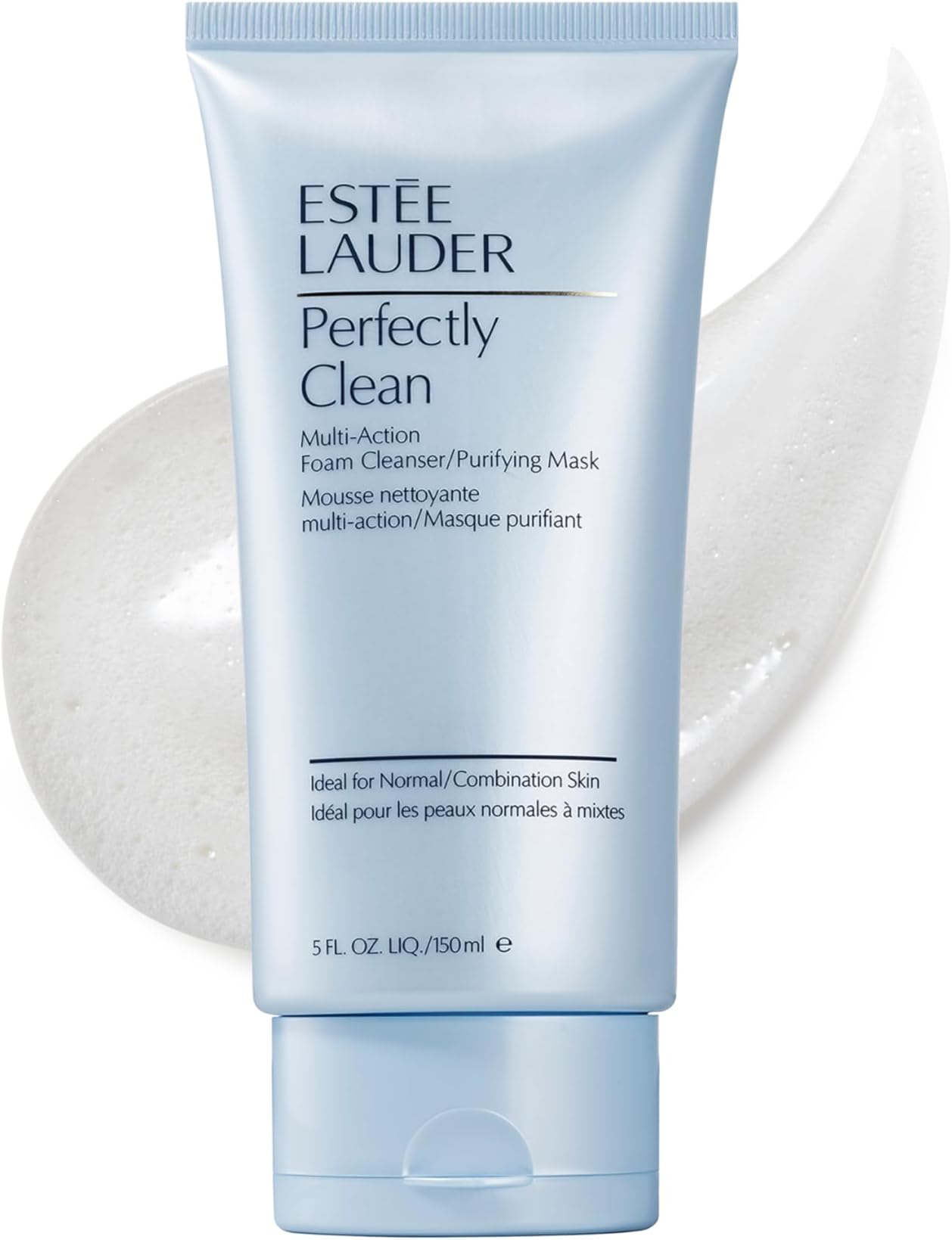 Perfectly Clean Multi-Action Foaming Face Wash Cleanser/Purifying Face Mask, 5.0 fl oz.