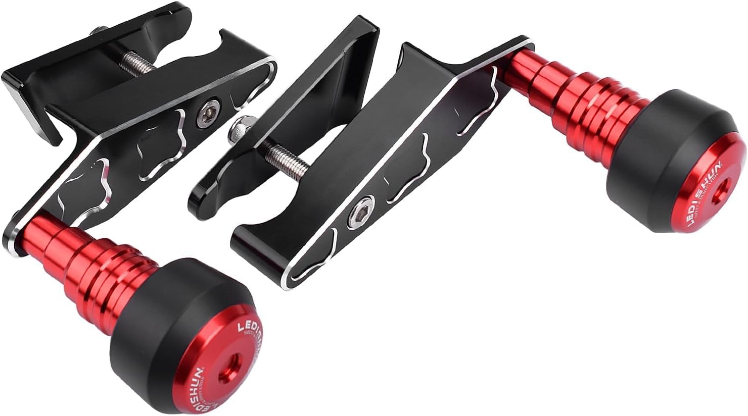 Motorcycle Accessories Falling Protection Frame Slider Fairing Guard Anti Crash Pad Protector Compatible with CFMOTO Vehicle 250SR 300SR (Red)