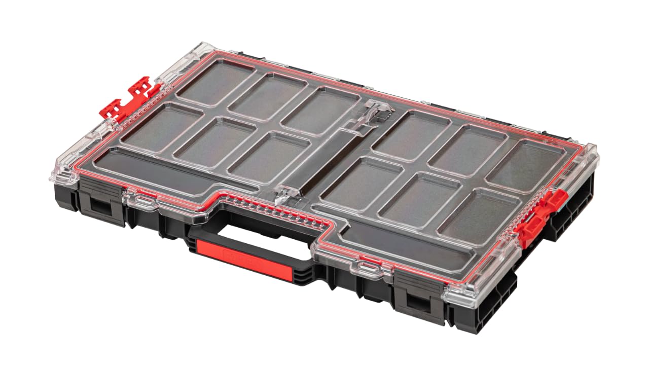 Qbrick System Caja De Herramientas Vacía Organizador 531 x 379 x 77 mm Negro ONE Organizer L 2.0 MFI