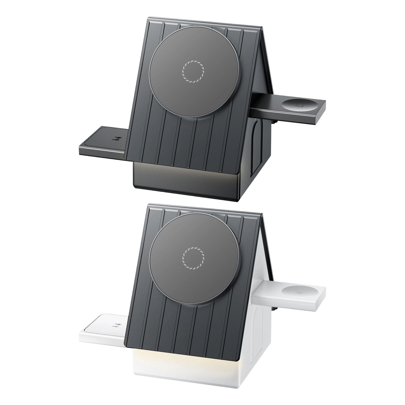 Ricarica Magnetica Che Supporta più dispositivi Come Smartphone, Auricolari e smartwatch per dispositivi compatibili con l ' erogazione Potenza 3 in 1